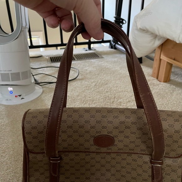 Vintage Gucci Monogram GG Satchel - Picture 3 of 10